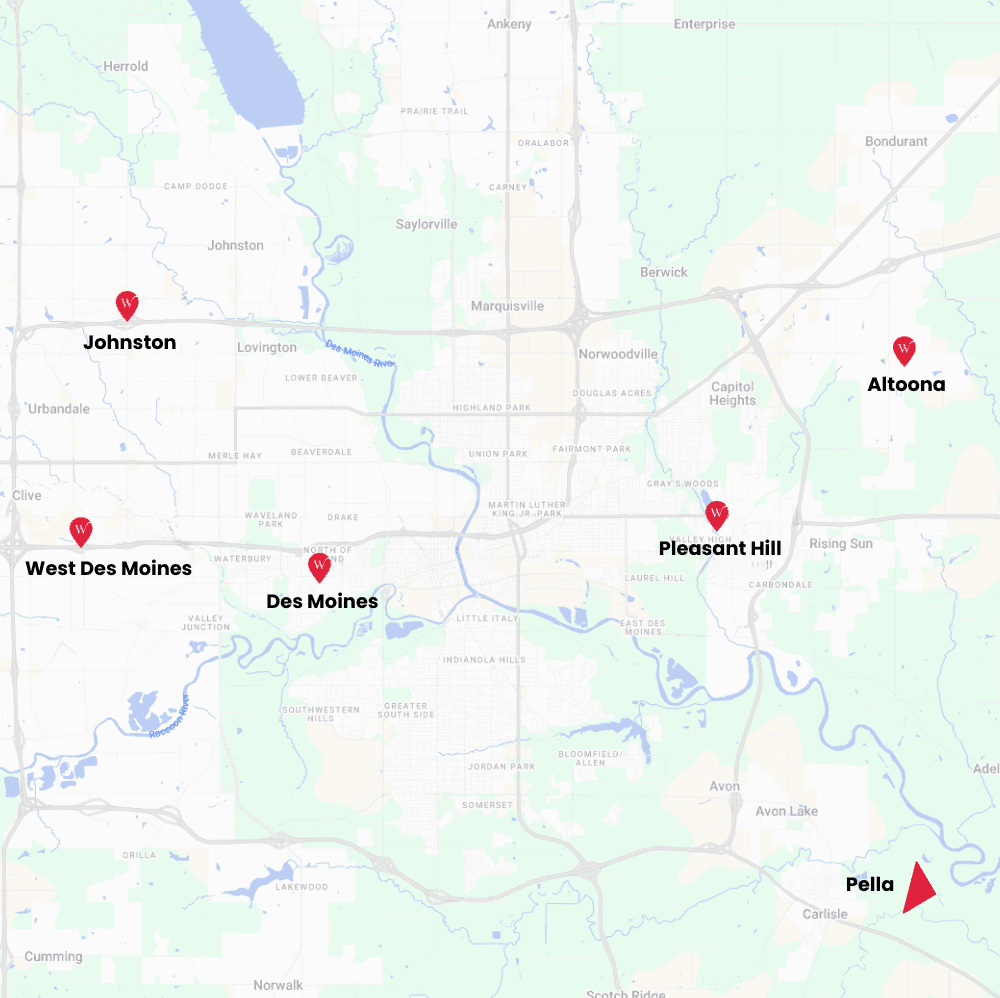 Whylie Locations Map